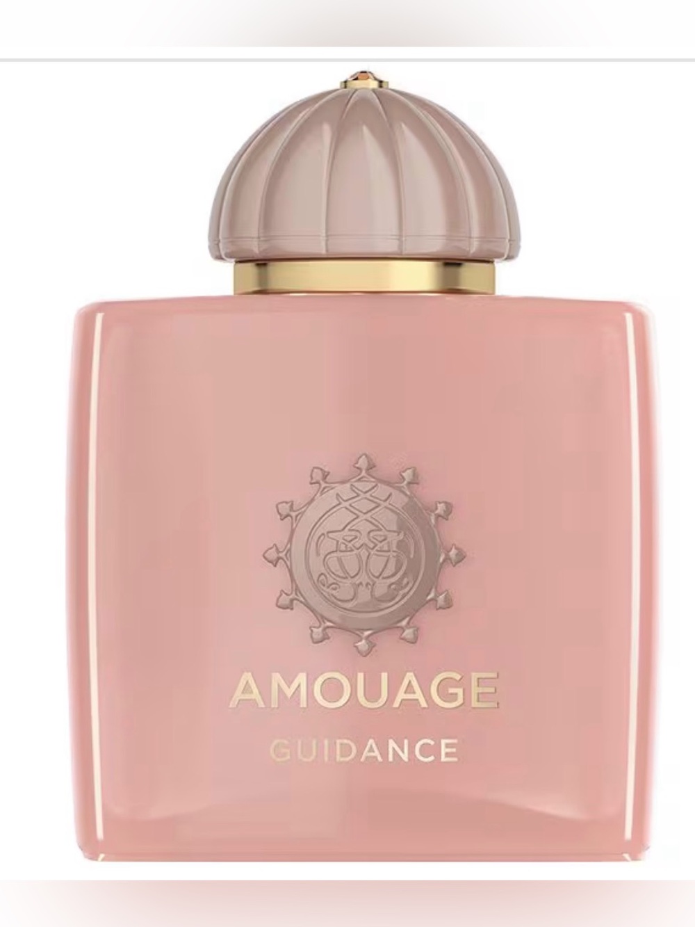 Amouage Guidance Eau de Parfum - Dusty Rose & Gold Bottle